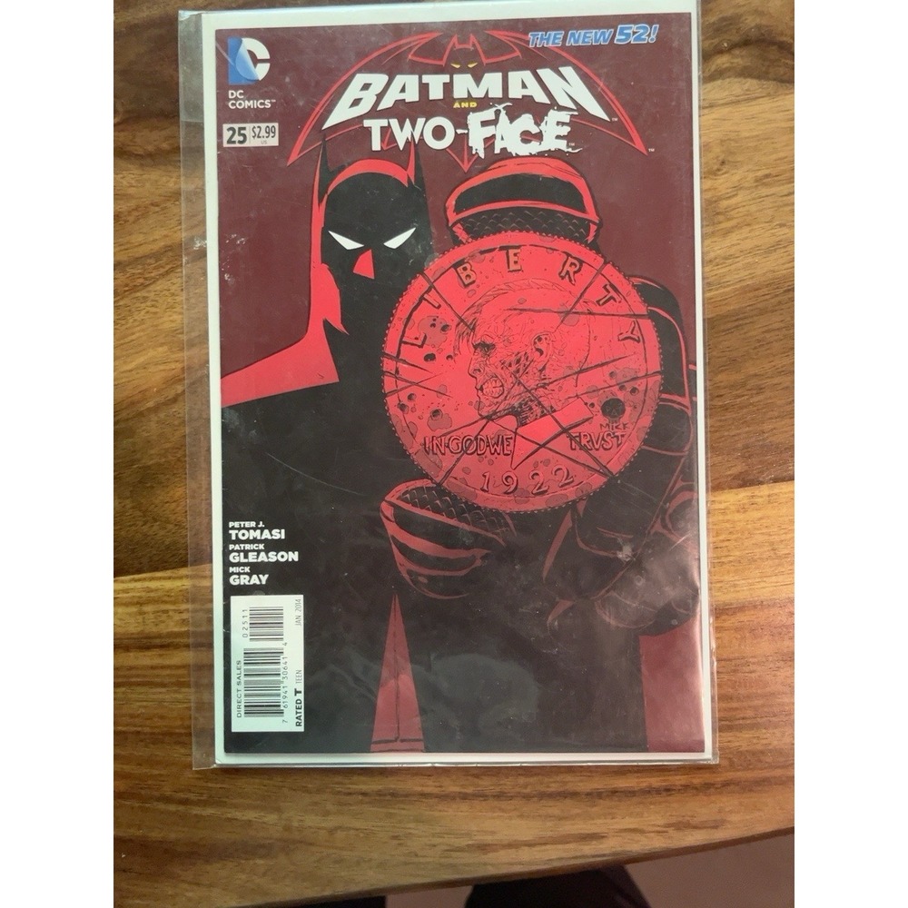 Batman and Two-Face #25 DC Comics New 52 2013 The Big Burn Patrick Gleason